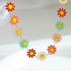 Colorful Sunflower Necklace Bracelet
