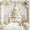 Christmas Tree-11CT Stamped Cross Stitch 40*40cm/15.75*15.75in