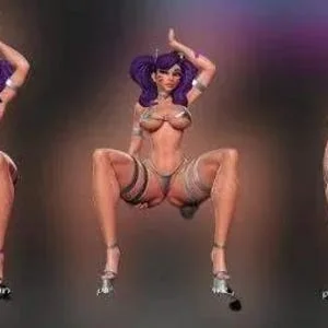 pornhint Pornhint Poledancer Girl nsfw sexy naked Statue 3d Model 3d Printer stl files NSFW