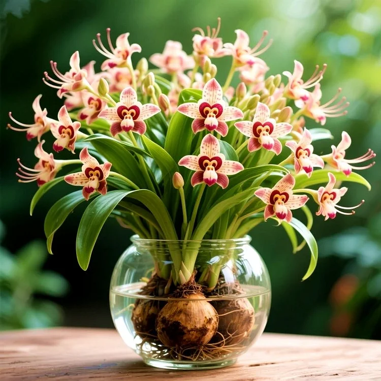 🐵💮 Monkey Orchid bulbs - can survive in soil or hydroponics💧🌱