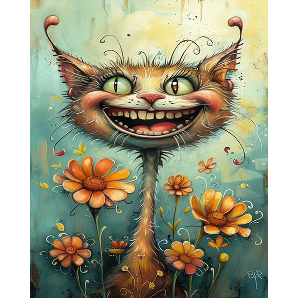 Happy Kitten 40*50cm paint by numbers kit
