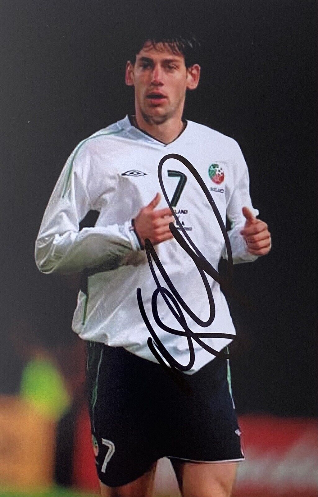 Rory Delap Genuine Hand Signed Ireland 6X4 Photo Poster painting