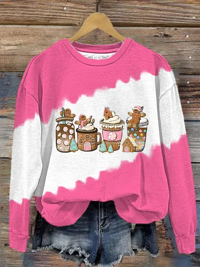 Women's Merry Christmas Print Sweatshirt