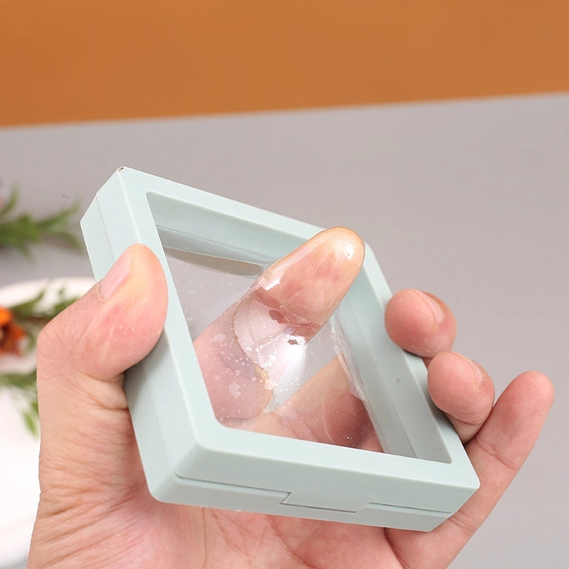 Promotional Transparent Pe Suspension Box Gift Box Jewelry Storage Display Packaging Box Bracelet Necklace Jewelry Box