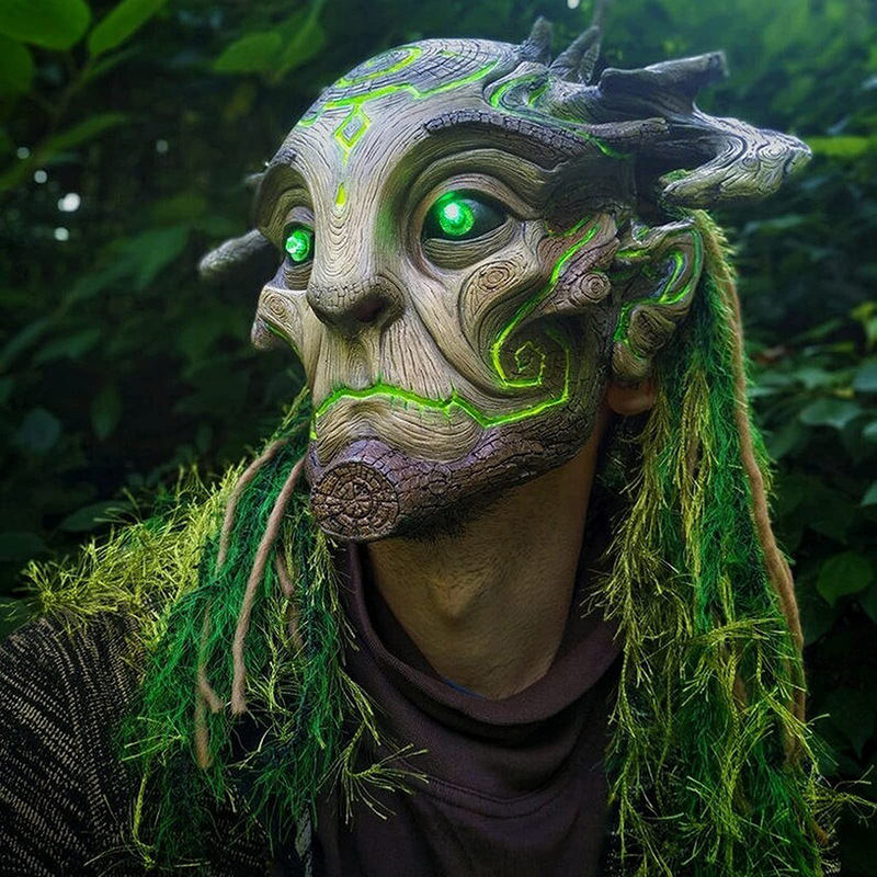 Forest Spirit Glowing Mask | Halloween Cosplay Must-Have