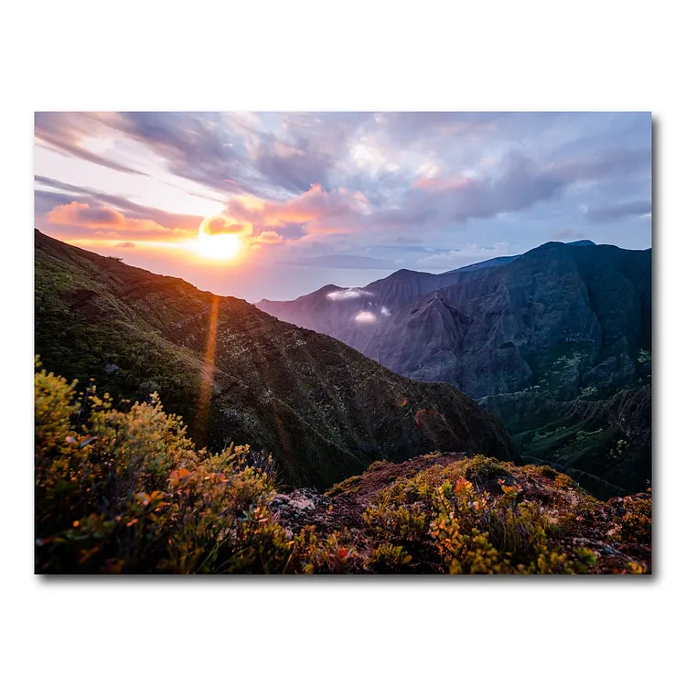 Valley Sunset Wall Art