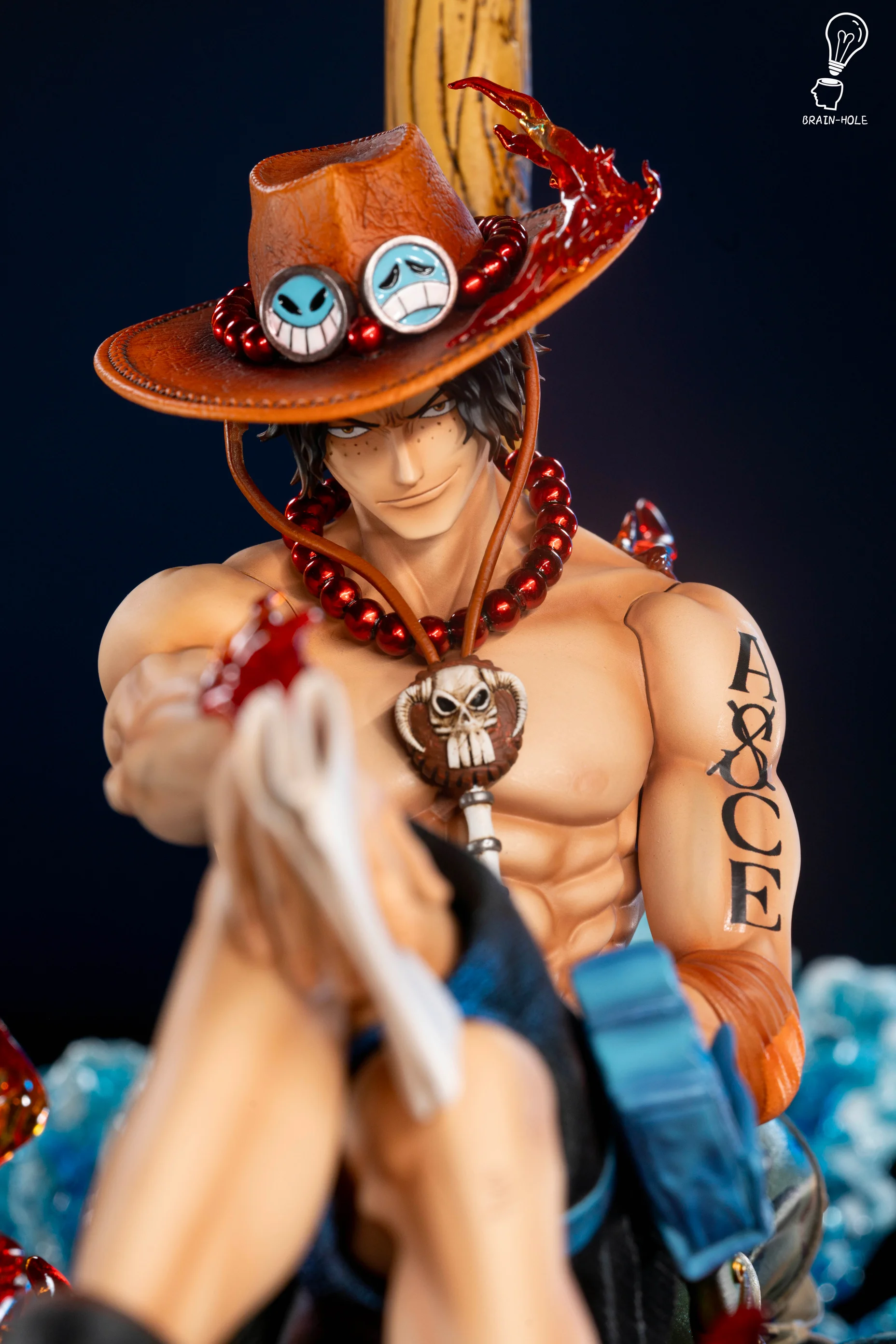 Portgas D. Ace Using Striker - ONE PIECE Resin Statue - Brain Hole 