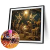 Diamond Painting-DIY Full Round Drill Jesus Religion（40*40CM)