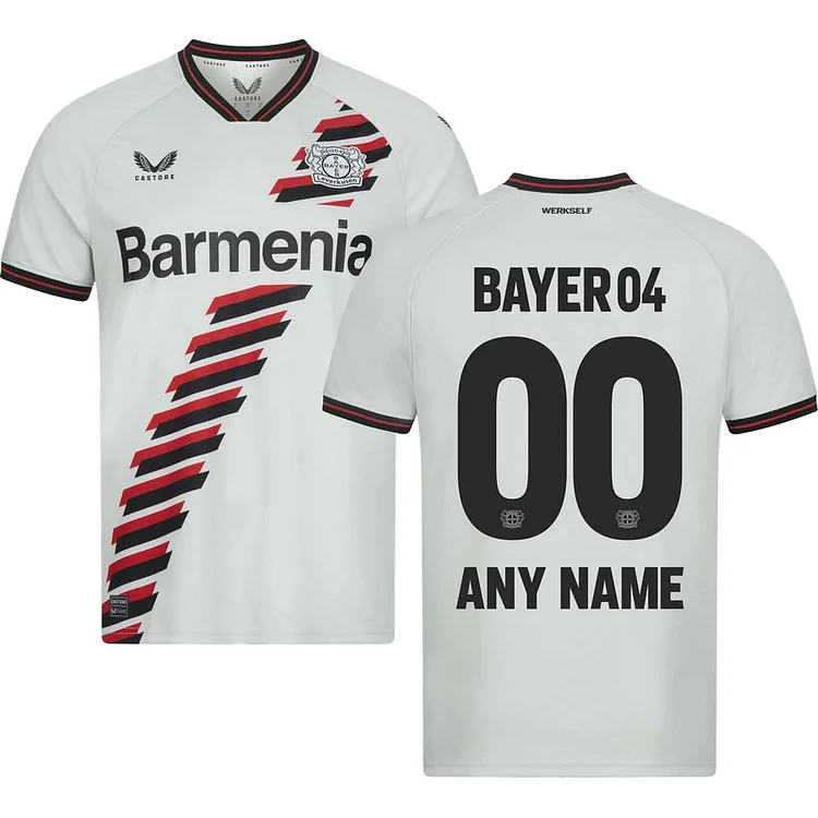 Bayer Leverkusen Away Trikot 2023-2024 ( Aufdruck Dein Name )