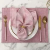 18x18" Pink Blue Grey Khaki Event Resturant Catering Napkins