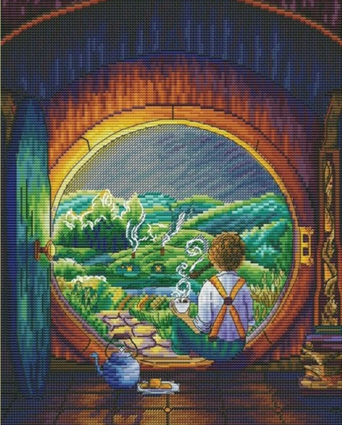 Counted cross stitch