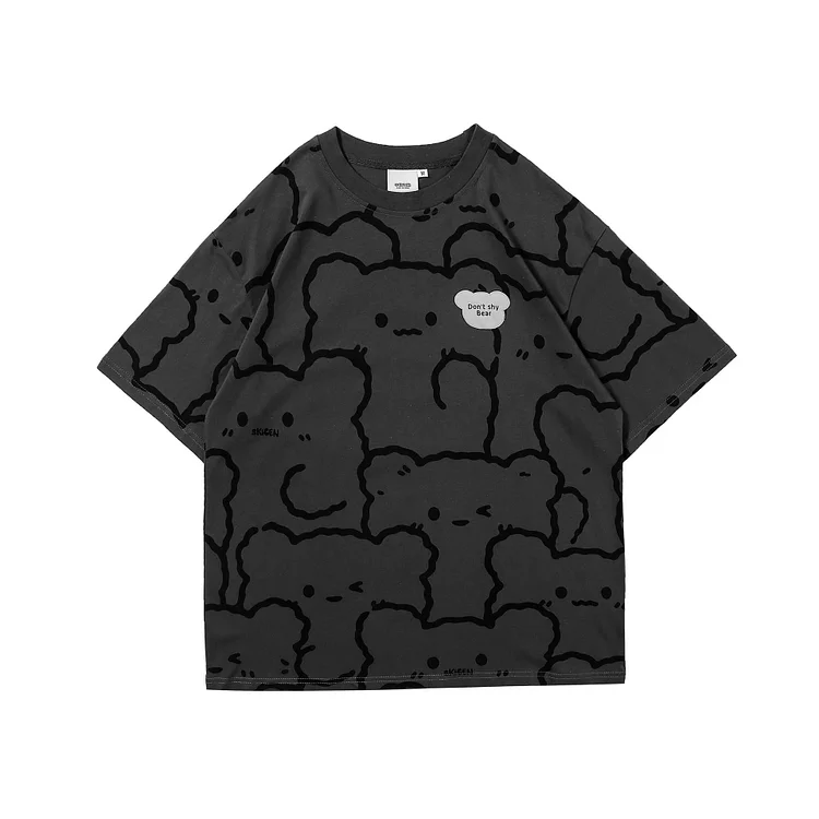 Cute Little Bear T-shirt weebmemes