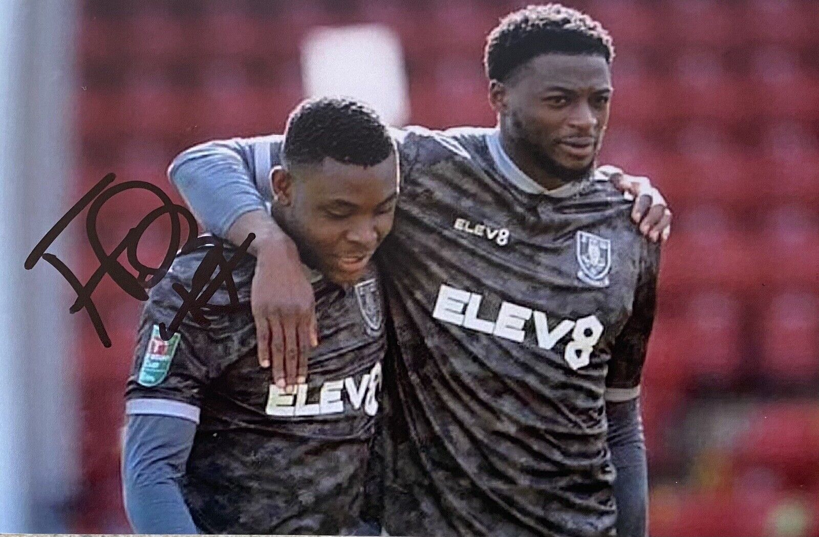 Fisayo Dele-Bashiru Genuine Hand Signed Sheffield Wednesday 6X4 Photo Poster painting 2