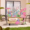 DIY Special Shaped Diamond Painting Easter Egg Bunny Festival Hanging With Lamp String Kit