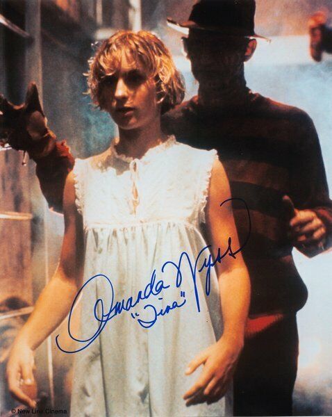 Amanda Wyss 1960- genuine autograph Photo Poster painting 8x10