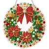 Christmas DIY Diamond Painting Acrylic Special Shape Pendant Hanging Kit