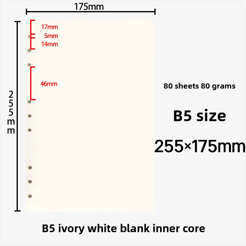 Retro Kraft Paper A4 Shell Custom Loose-leaf Book Sub-data Book Photo Album Binder Notebook Cover LOGO