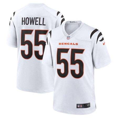 Youth Cincinnati Bengals #55 Cashius Howell White 2026 NFL Draft Game Jersey