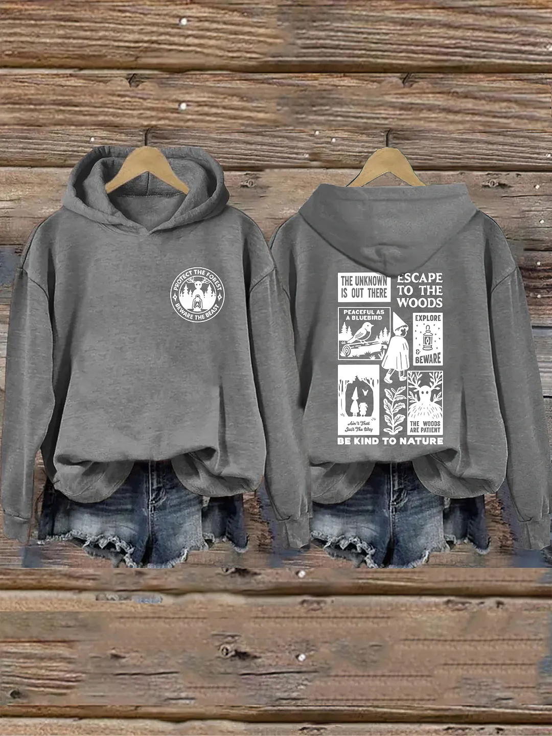 Escape To The Woods Hoodie