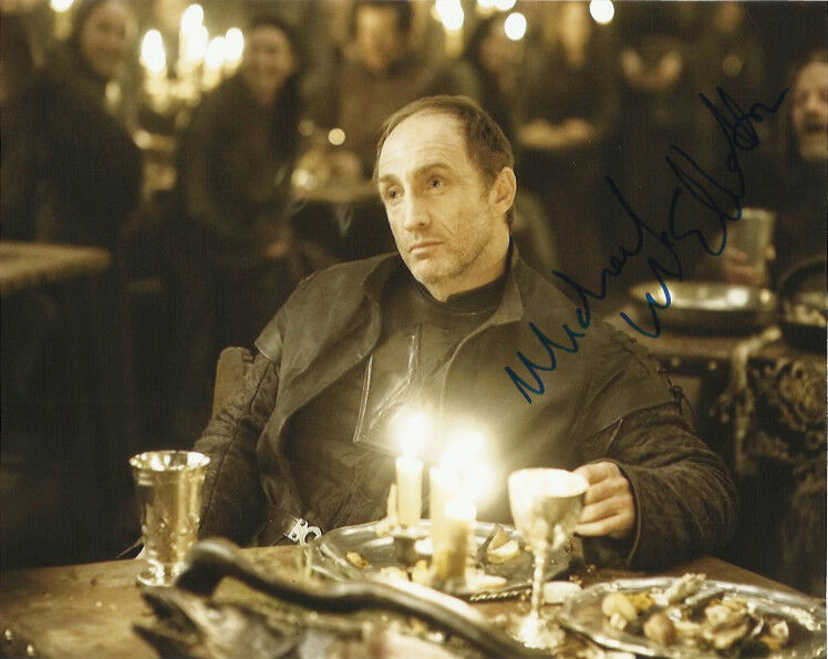 Michael McElhatton Game of Thrones Autographed Signed 8x10 Photo Poster painting COA