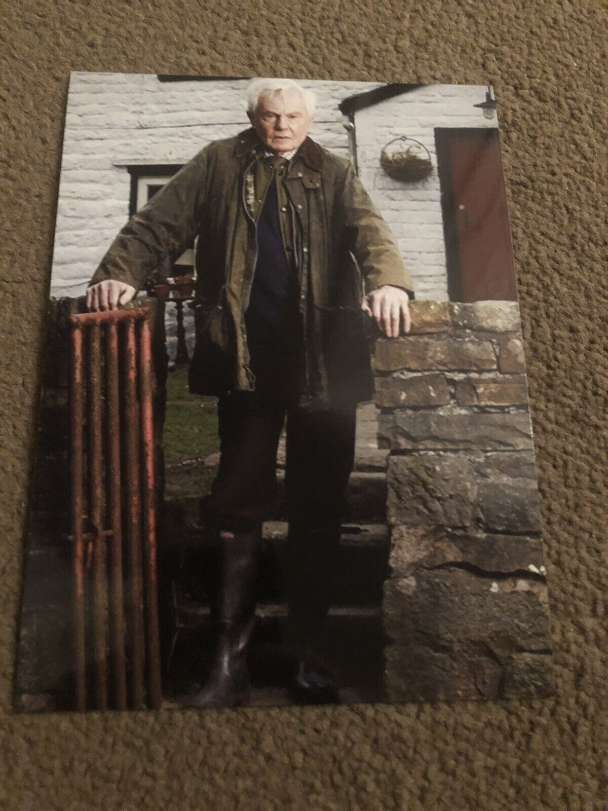 DEREK JACOBI (LAST TANGO IN HALIFAX) UNSIGNED Photo Poster painting- 7x5”