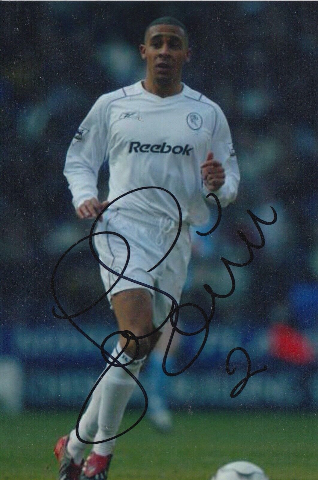 JON OTSEMOBOR HAND SIGNED 6X4 Photo Poster painting - FOOTBALL AUTOGRAPH - BOLTON WANDERERS.