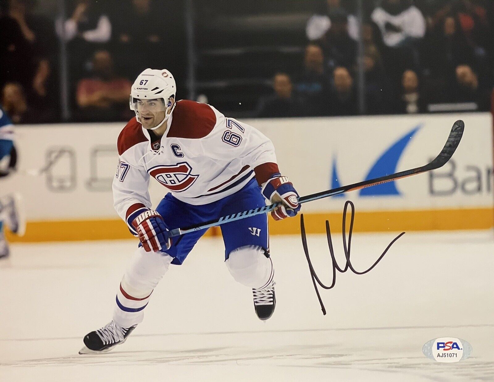 Max Pacioretty Signed Autographed 8x10 Photo Poster painting Montreal Canadians Stanley PSA/DNA