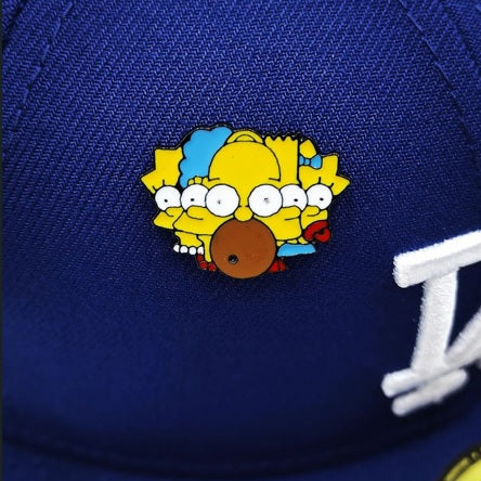 NEW ERA SIMPSONS METAL PIN