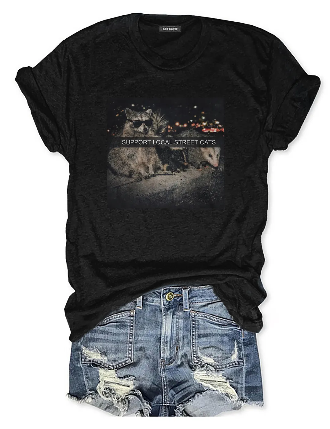 Support Local Street Cats T-shirt