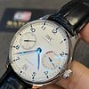 IWC PORTUGUESE IW500107 White Dial Blue Marker Blue Leather Strap 42mm Replica
