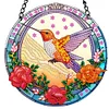 Diamond Painting Suncatcher Hummingbird Pendant for Kid DIY Craft