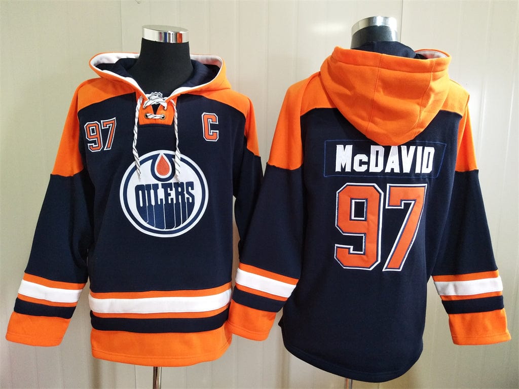 Edmonton Oilers Hoodie #97 MCDAVID mysite
