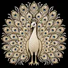 (30x30cm)Peacock DIY Pearl Painting Art With Inner Frame Handmade Pearl Material Art Kit Living Room Decor