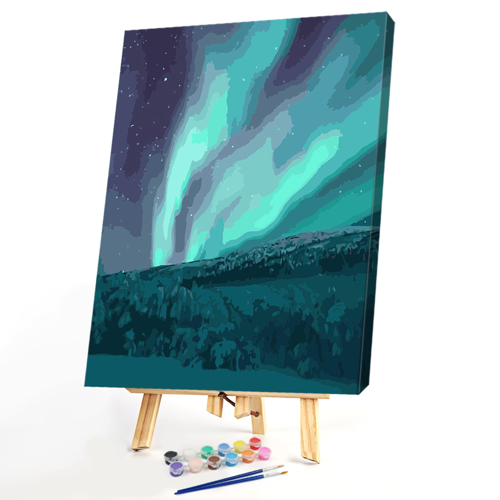 

40*50CM Paint By Numbers-Aurora, 501 Original