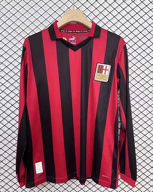 2024/2025 Long Sleeve AC Milan 125th Anniversary Soccer Jersey 1:1 Thai Quality