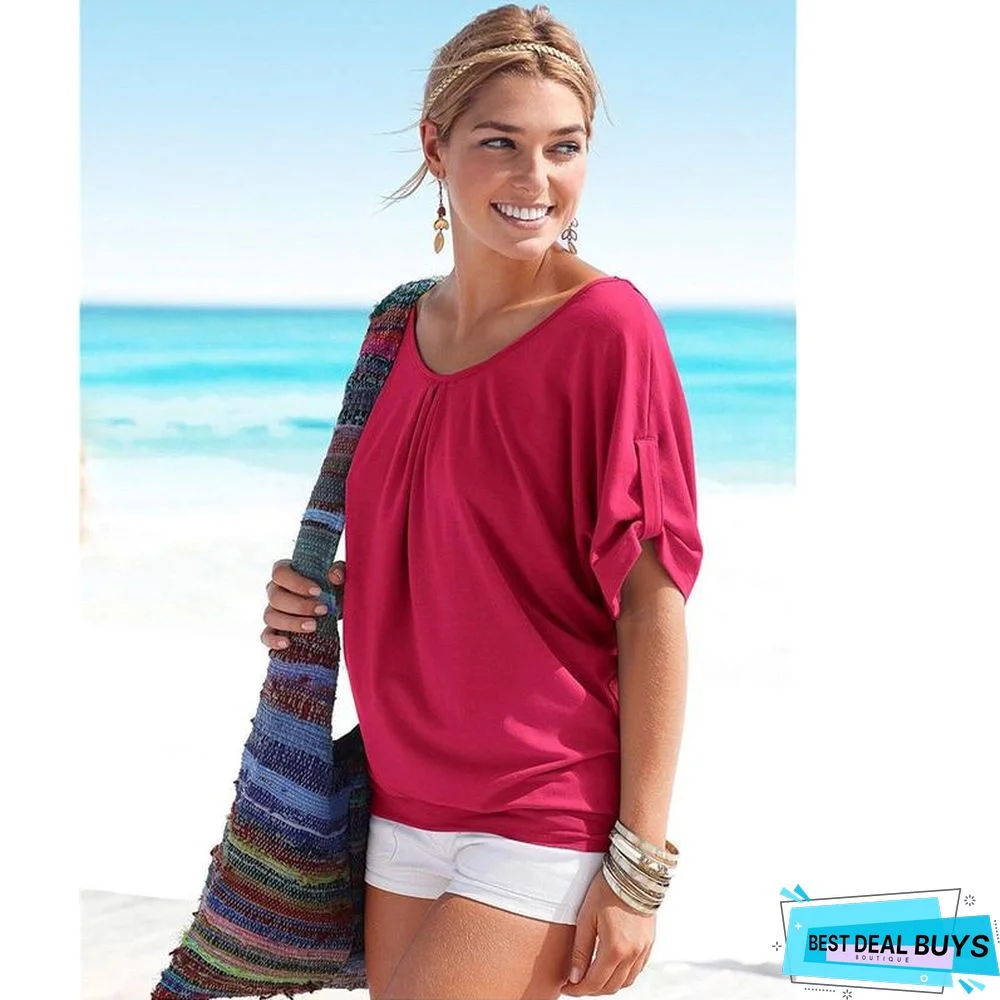 Plus Size Fashion Women Casual 0-Neck Top Tee Vintage Female Clothing Lace T-Shirt