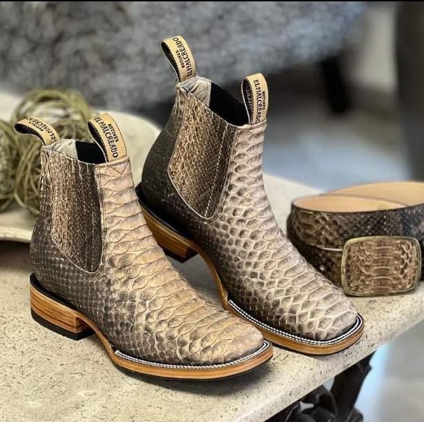 🔥Limited Time Offer 49% OFF🔥Men's New Genuine Leather Retro Chelsea Martin Boots mumuwear