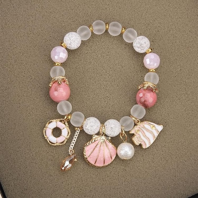 Pink/Black/Blue Sweet Ocean Treasure Bracelet SP1711110