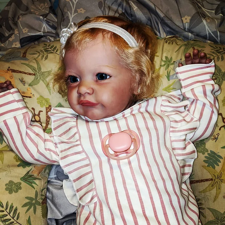  Reborn Baby Kassi Touch Real Art Doll 22''+ Full Limbs - Reborndollsshop®-Reborndollsshop®