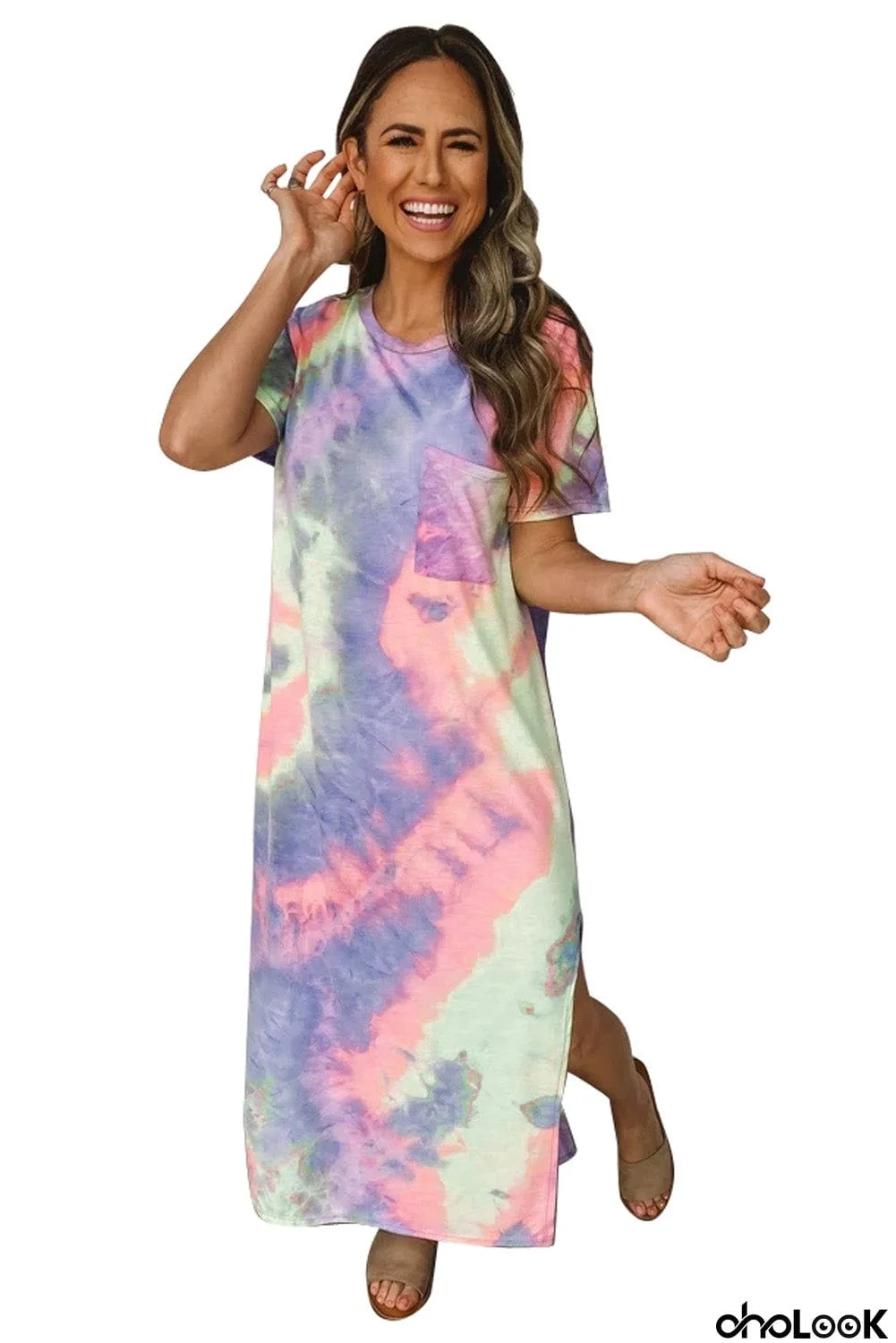 Tie Dye Maxi Dress