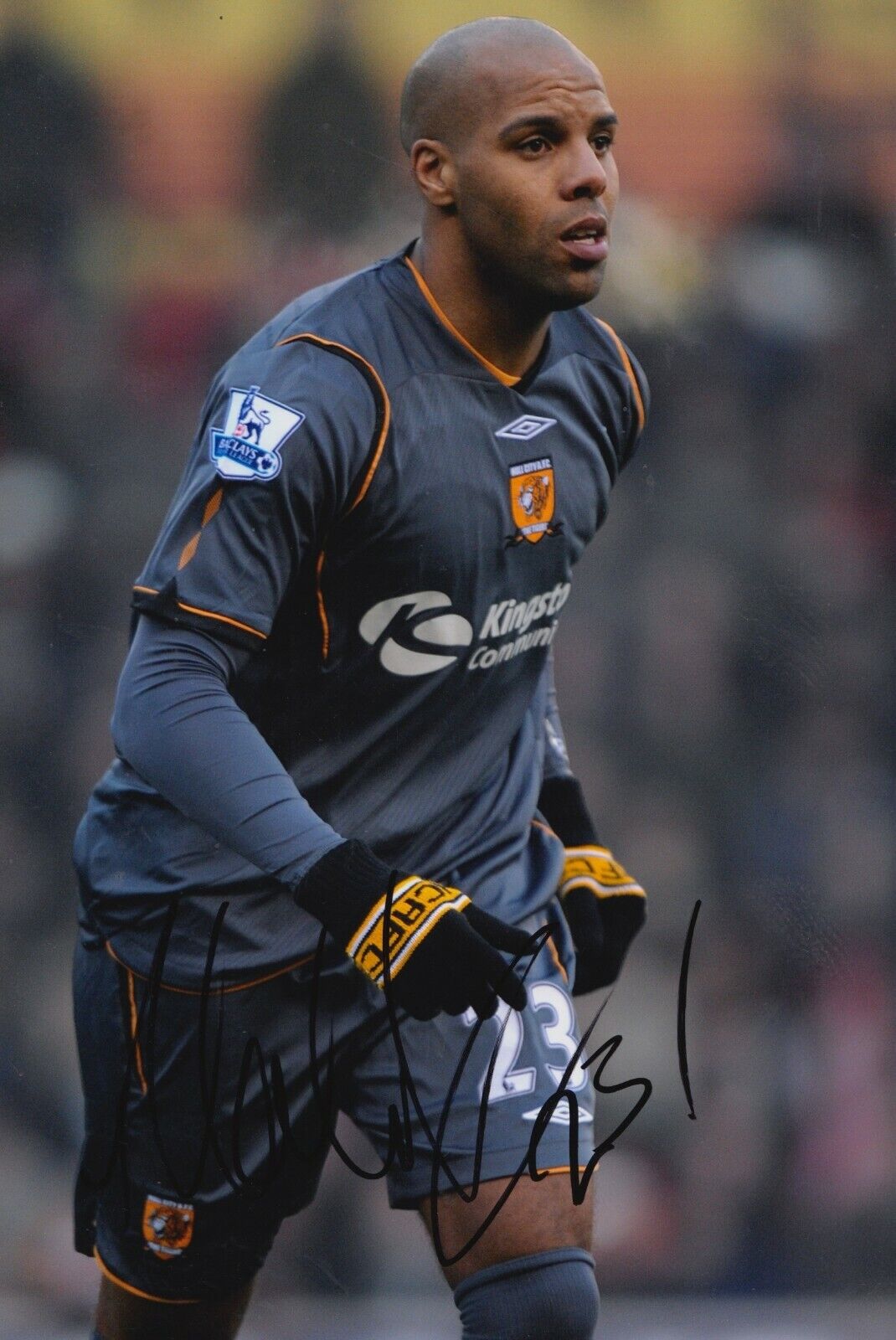 Marlon King Hand Signed 12x8 Photo Poster painting - Hull City - Football Autograph.