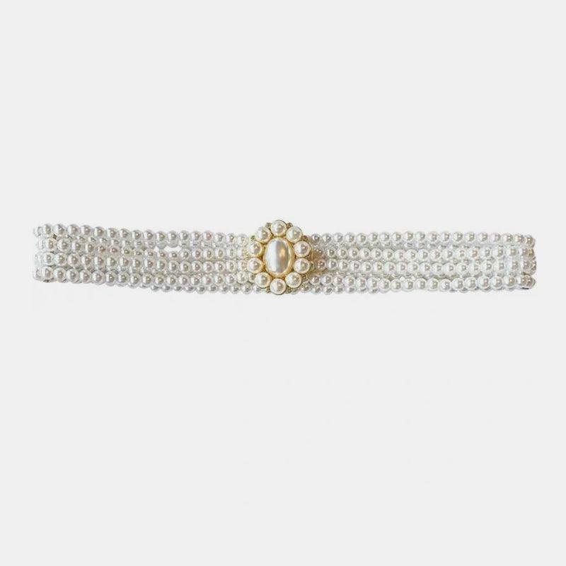 Pearl Stretch Band Cinch Belt