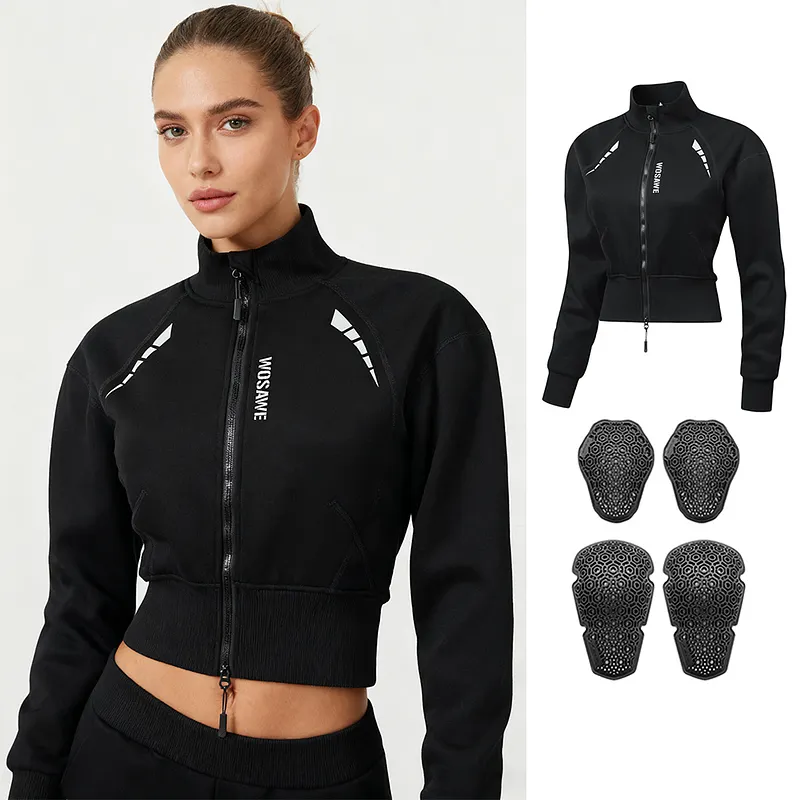 WOSAWE Kinder Motorradjacke Brustpanzer Weste-Schutz Motocross Enduro Sport Mit Protektoren Für 4-15 Jahre Alt Kinder L
