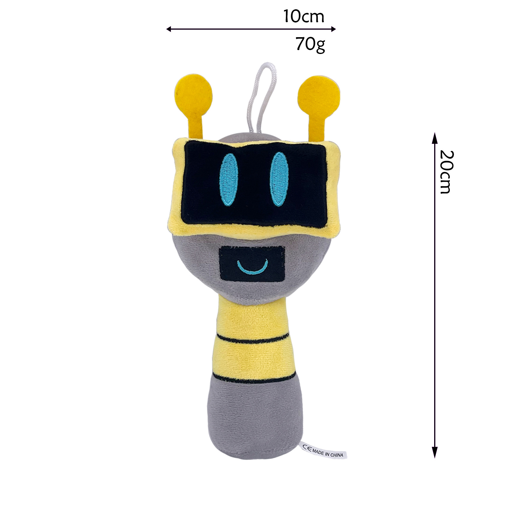 Tegooe Sprunki Horror Game Plush Toy Pillow Cute Soft Stuffed Cartoon Doll for Kids Birthday Christmas Gift