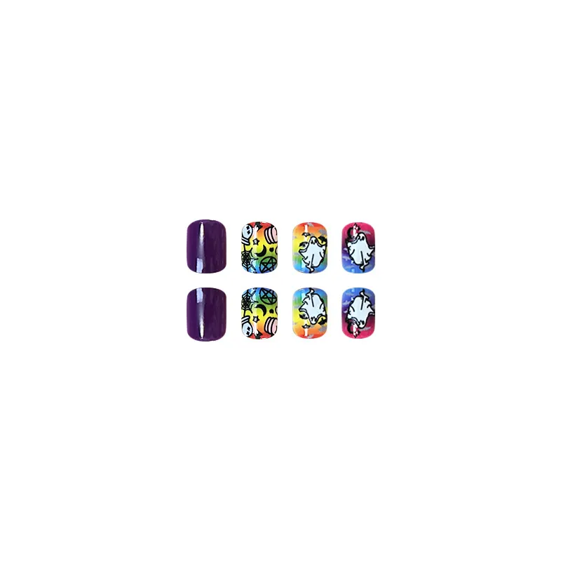 Churchf Churchf Color Gradual Ghost Bat Mysterious Festival Atmosphere Wear A Jia Piece Finished Mixed Batch