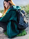 Inflatable Seat Cushion Hiking Seat Pad Portable Travel Cushion for Airplane Car