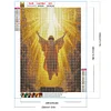 5D diy volle runde Bohrer Diamantmalerei Jesus Kit Heimdekoration 30x40cm