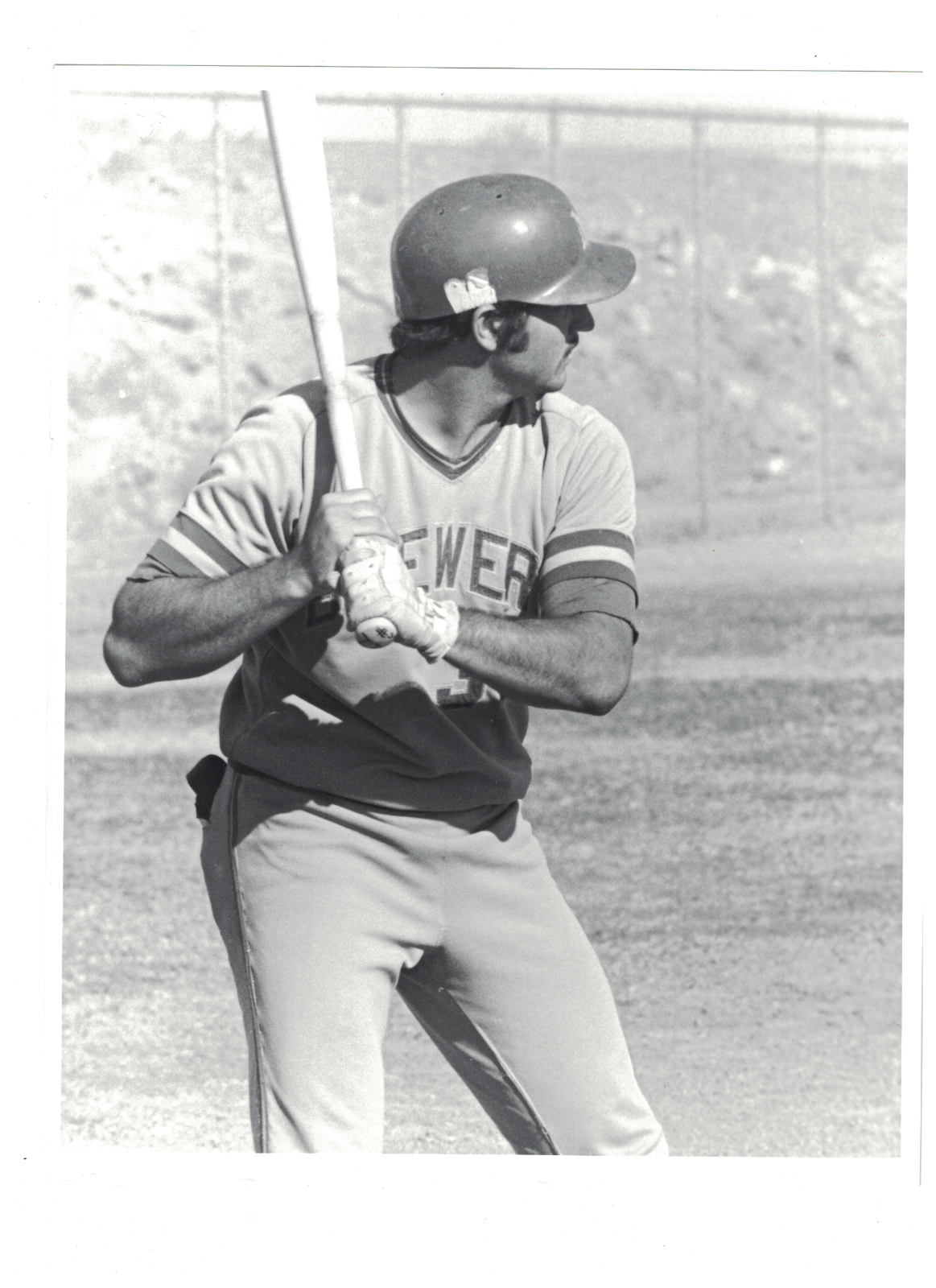 Steve Bowling Milwaukee Brewers 8x10 Vintage Baseball Photo Poster painting RH1