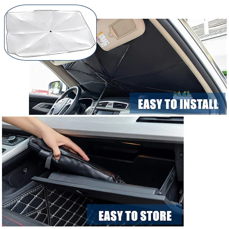 Car Windshield Anti-UV Heat Insulation Folding Sunshade