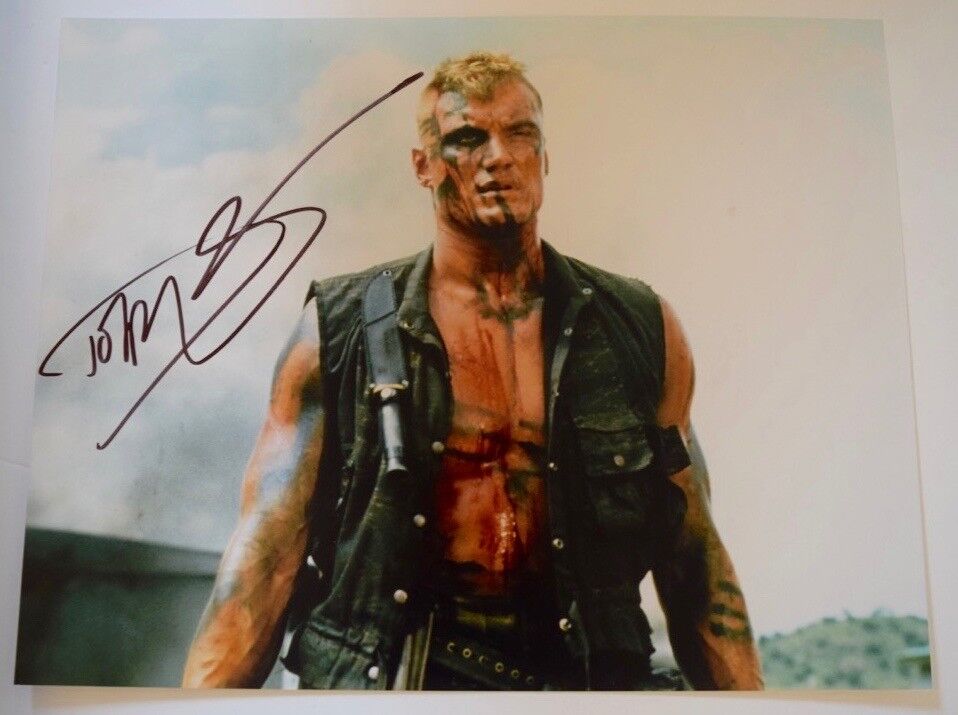 Dolph Lundgren Signed Autographed 11x14 Photo Poster painting ROCKY IV RED SCORPION COA VD